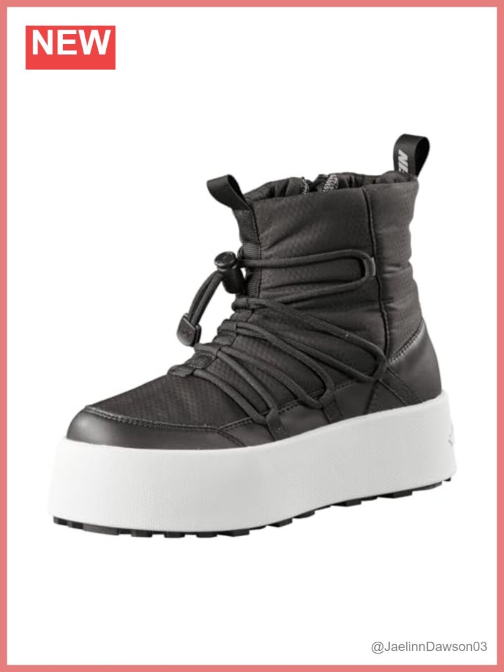 Women's Rosa Waterproof Insulated Snow Boots w/ IceBite Grip, Nylon Shell,